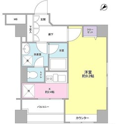 横浜駅 徒歩3分 4階の物件間取画像